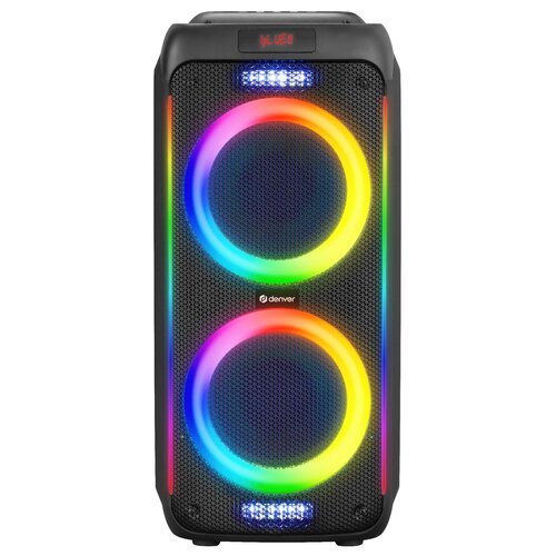 Power Audio DENVER BPS-458, 100W,Bluetooth,Bateria 4 godziny,Mikrofon bezprzewodowy w zestawie,Funkcja True Wireless Stereo