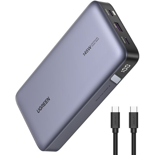 Powerbank UGREEN PB205 25000 mAh 145W Szary