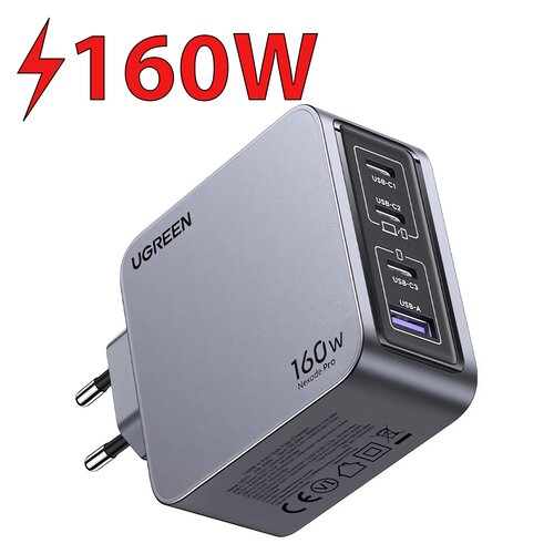 Ładowarka sieciowa UGREEN Nexode Pro 160W Szary