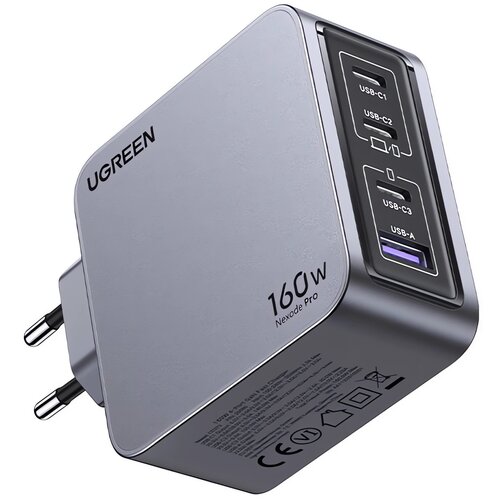 Ładowarka sieciowa UGREEN Nexode Pro 160W Szary