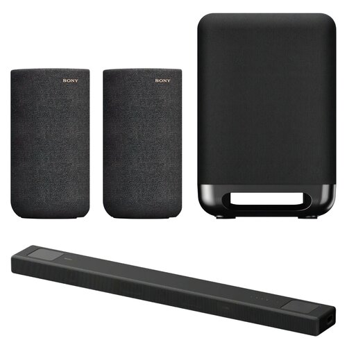 Soundbar SONY HT-A5000 + Kolumny głośnikowe SONY SA-RS5 Czarny (2 szt.) + Subwoofer SONY SASW5.CEL Czarny