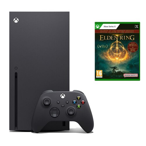 Konsola MICROSOFT XBOX Series X z napędem Blu-ray 4K UHD + Elden Ring: Shadow Of The Erdtree Edition Gra XBOX SERIES X