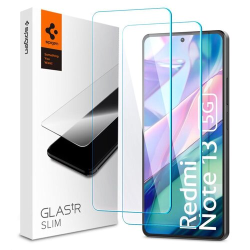 Szkło hartowane SPIGEN Glas.TR Slim do Xiaomi Redmi Note 13 5G (2szt.)
