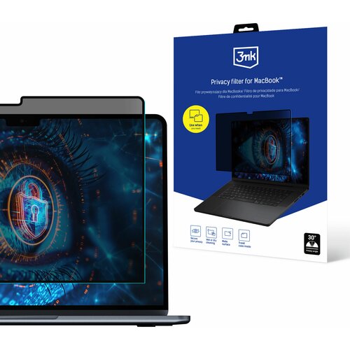 Filtr prywatyzujący 3MK Privacy filter do Apple MacBook Pro 13 2016 / MacBook Air 13 2018