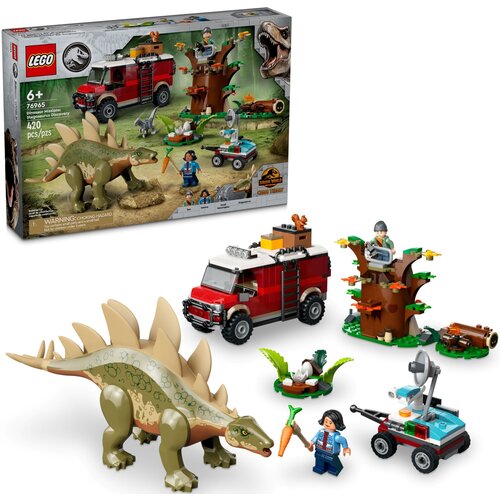 LEGO 76965 Jurassic World Dinomisje: odkrycie stegozaura