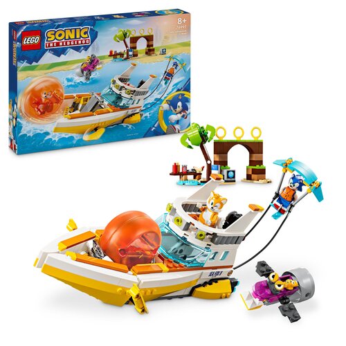 LEGO 76997 Sonic the Hedgehog Tails i przygoda na łodzi