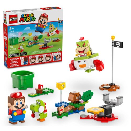 LEGO 71439 Super Mario Przygody z interaktywną figurką LEGO Mario