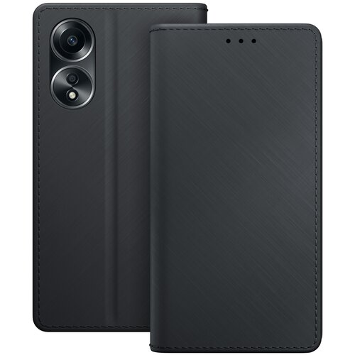 Etui 3MK Wallet Case do Oppo A58 Czarny