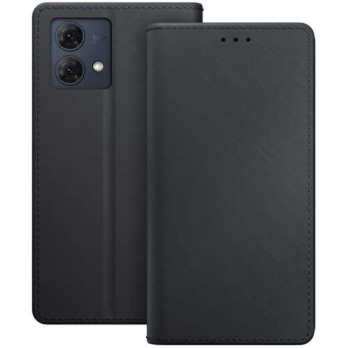 Etui 3MK Wallet Case do Motorola Moto G84 5G Czarny