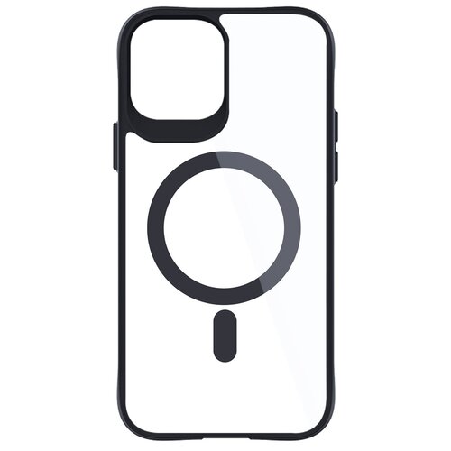 Etui 3MK Satin Armor MagCase do Apple iPhone 12 Pro Max Przezroczysto-czarny