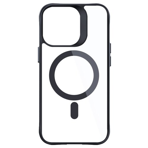 Etui 3MK Satin Armor MagCase do Apple iPhone 13 Pro Max Przezroczysto-czarny