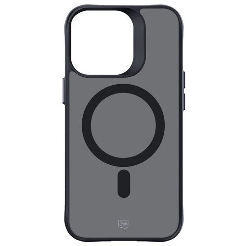 Etui 3MK Smoke MagCase do Apple iPhone 15 Pro Czarny transparentny