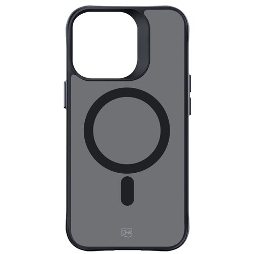 Etui 3MK Smoke MagCase do Apple iPhone 15 Pro Max Czarny transparentny