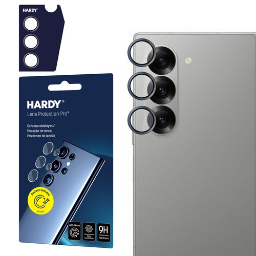 Szkło hartowane na obiektyw 3MK Hardy Lens Protection Pro do Samsung Galaxy Z Fold 6 Czarny