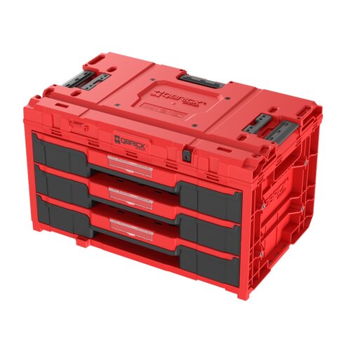 Skrzynka narzędziowa QBRICK One Drawer 3 Toolbox 2.0 Red Ultra HD