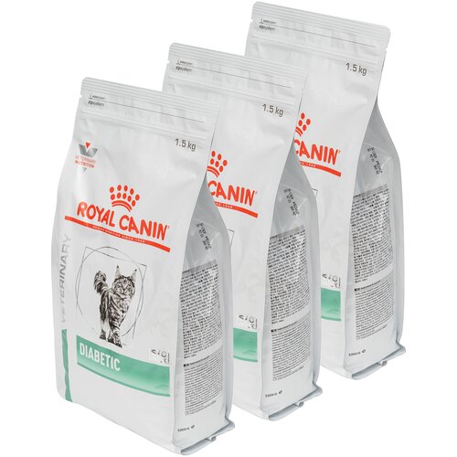 Karma dla kota ROYAL CANIN Diabetic 3 x 1.5 kg