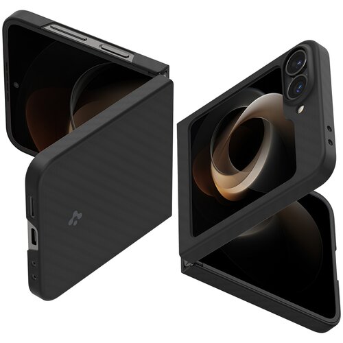 Etui SPIGEN AirSkin do Samsung Galaxy Z Flip 6 Aramidowy Czarny