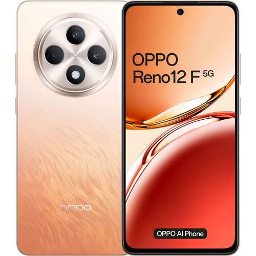 Smartfon OPPO Reno 12 F 5G 8/256 6.67" 120Hz Pomarańczowy
