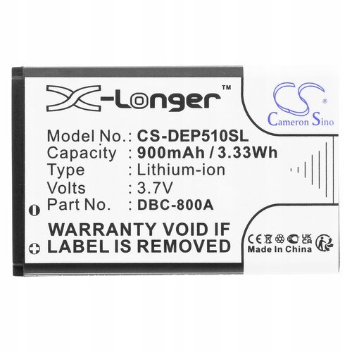 Akumulator CAMERON SINO CS-DEP510SL 900 mAh do Tiptel/Qilive/Beafon/Doro/Hagenuk/Seecode/Simvalley/Wiko/Emporia