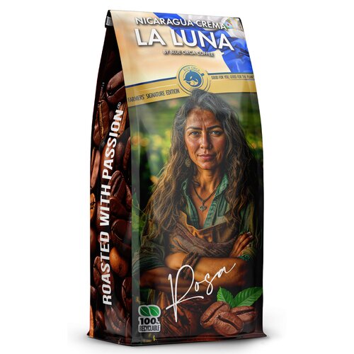 Kawa ziarnista BLUE ORCA COFFEE Nicaragua La Luna Crema Farmers 1 kg