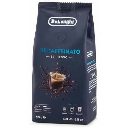 Kawa ziarnista DELONGHI Decaffeinato Bezkofeinowa 0.25 kg