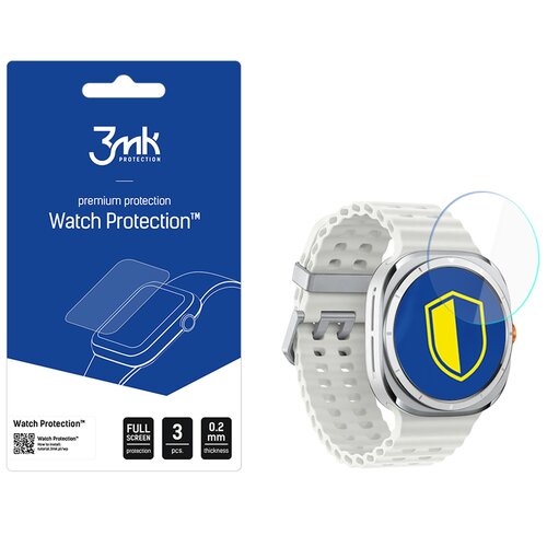 Szkło hybrydowe 3MK Watch Protection FlexibleGlass do Samsung Galaxy Watch 7 Ultra