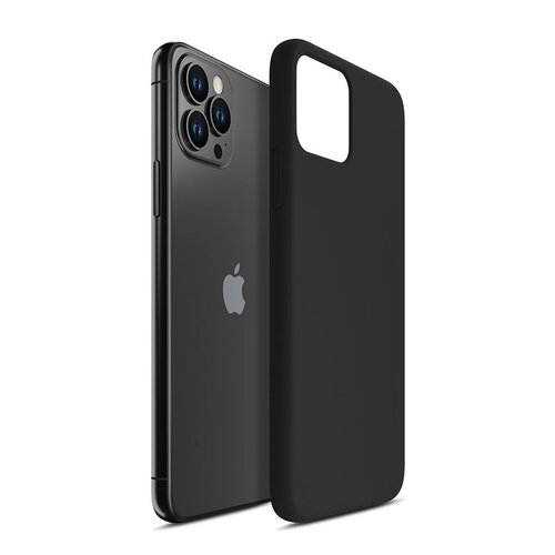 Etui 3MK Silicone Case do Apple iPhone 11 Pro Max Czarny