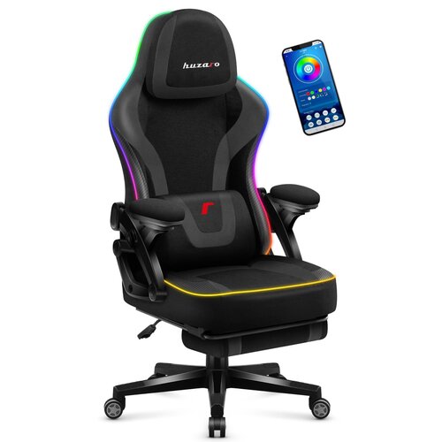 Fotel HUZARO Force 4.6 RGB Czarny