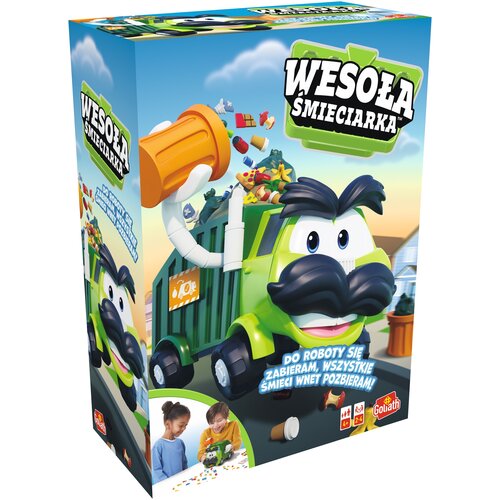 Gra zręcznościowa GOLIATH Wesoła śmieciarka 932245.006