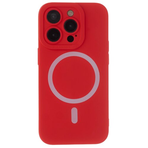 Etui TECTO SHIELD Silicon Soft Mag do Apple iPhone 15 Pro Max Czerwony