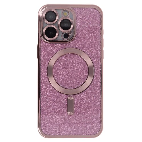 Etui TECTO SHIELD SparkleFlex Mag do Apple iPhone 15 Pro Max Różowy