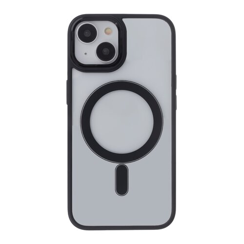Etui TECTO SHIELD Satin Elegant Mag do Apple iPhone 15 Plus Czarny