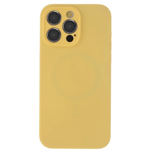 Etui TECTO SHIELD Soft Touch Mag do Apple iPhone 15 Pro Żółty