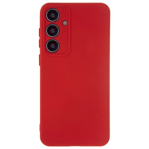 Etui TECTO SHIELD Silicon Soft do Samsung Galaxy S24+ Czerwony