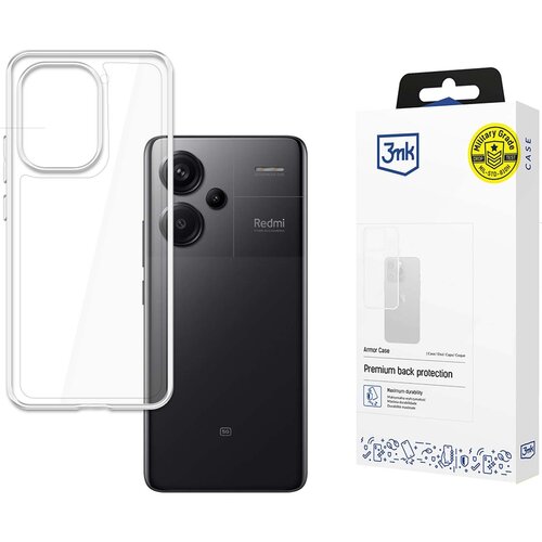 Etui 3MK Armor Case do Xiaomi Redmi Note 13 Pro+ Przezroczysty