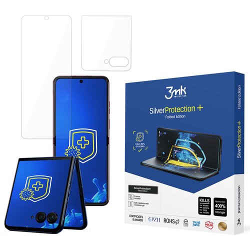 Folia ochronna 3MK SilverProtection+ Folded Edition do Motorola Razr 50