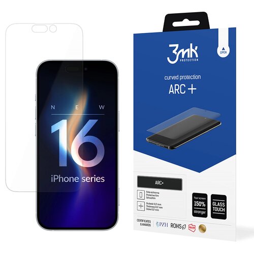 Folia ochronna 3MK ARC+ do Apple iPhone 16 Pro