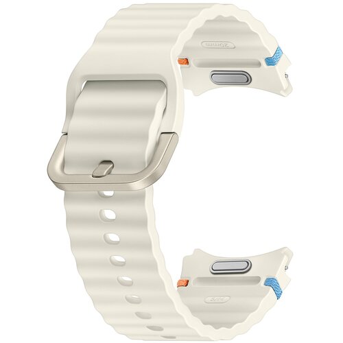 Pasek SAMSUNG Sport Band do Galaxy Watch 4/5/6/7 (20mm) Kremowy