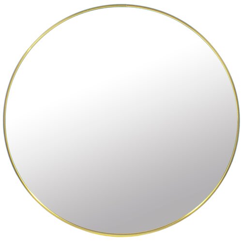 Lustro MUFART 15095 średnica 80 cm Złoty