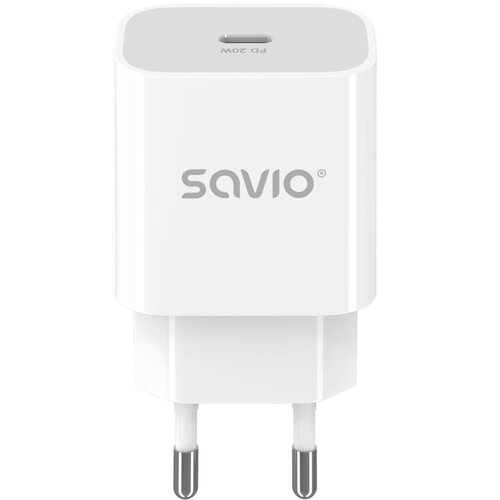 Ładowarka sieciowa SAVIO LA-09 20W Biały