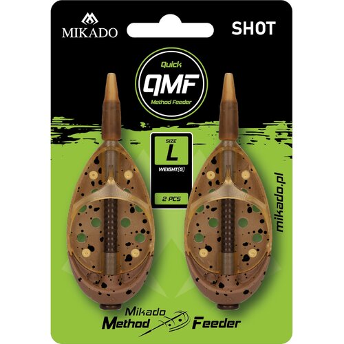 Koszyczek do metody MIKADO Feeder Shot Q.M.F. System L 40g (2 szt.)