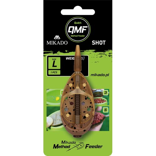 Koszyczek do metody MIKADO Feeder Shot Q.M.F. System L 40g
