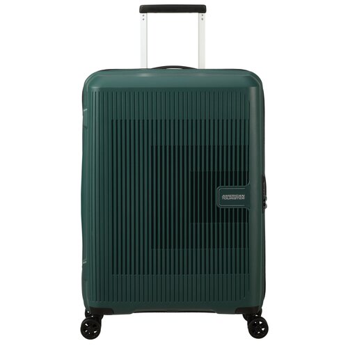 Walizka AMERICAN TOURISTER AeroStep 67 cm Ciemnozielony