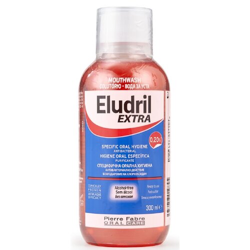 Płyn do płukania jamy ustnej ELUDRIL Extra 300 ml