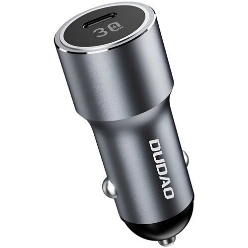 Ładowarka samochodowa DUDAO R14 30W PD Srebrny