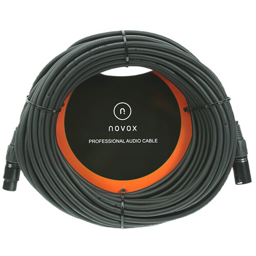 Kabel NOVOX XLR męski - XLR żeński 20 m