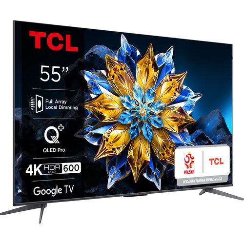 Telewizor TCL 55C69B 55" QLED 4K Google TV HDMI 2.1 Dolby Vision Dolby Atmos