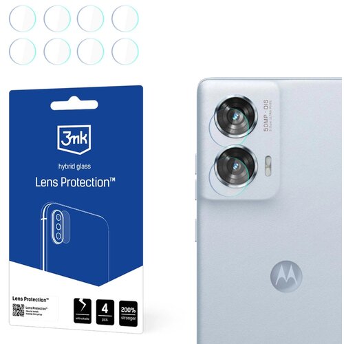 Szkło hybrydowe na obiektyw 3MK Lens Protection do Motorola Edge 50 Fusion