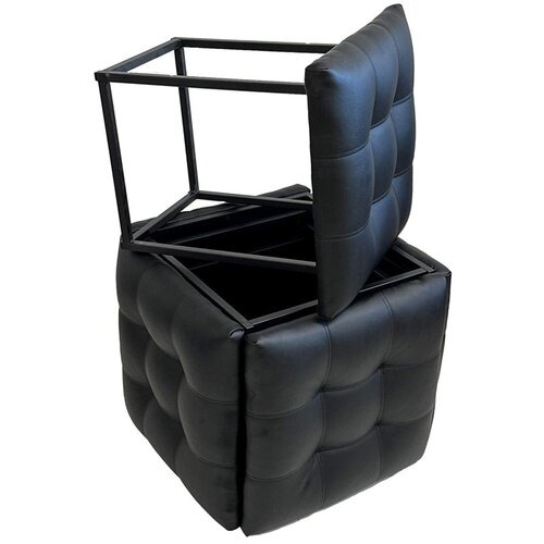 Pufa GO GIFT Puf 5w1 Ekoskóra Czarny