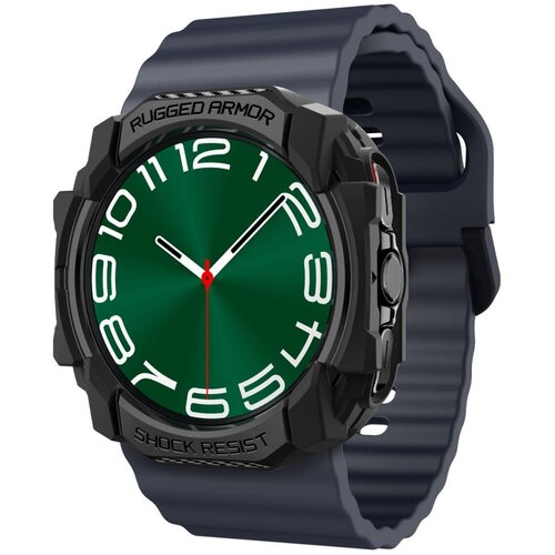 Etui SPIGEN Rugged Armor do Samsung Galaxy Watch Ultra (47mm) Czarny